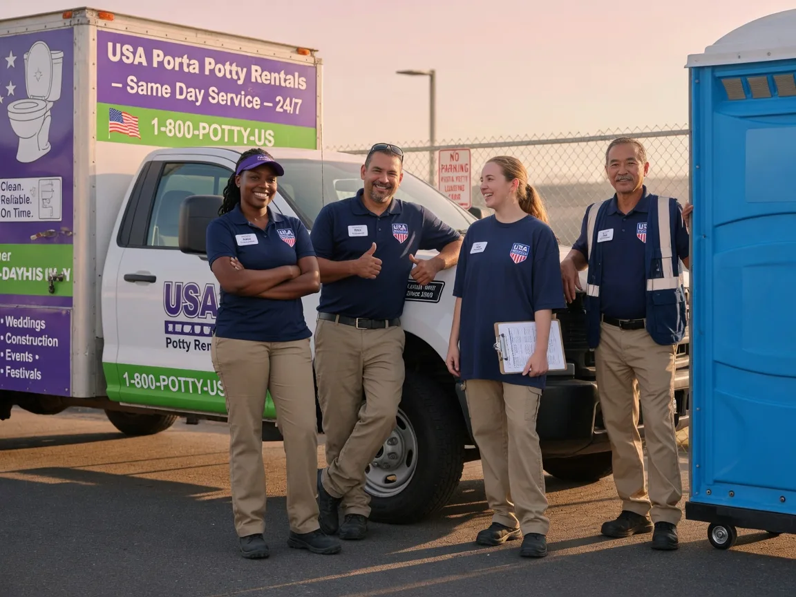 Porta Potty Rental company in Ottsville, PA